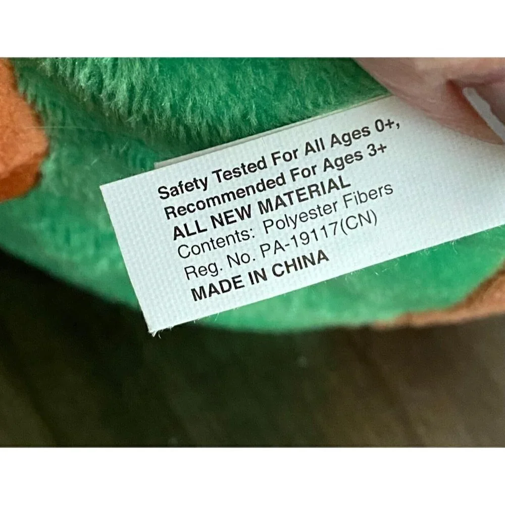Toy Works by Toy Factory Avocado Guac Star Green Plush Fruit Stuffed Toy 7''
